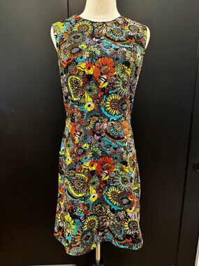 Nooworks Brazilian Floral Edie Dress Size Medium/Large (tailored) Rare Print!